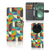 OPPO Find X6 Telefoon Hoesje Funky Retro telefoonhoesje retro design voorkant achterkant