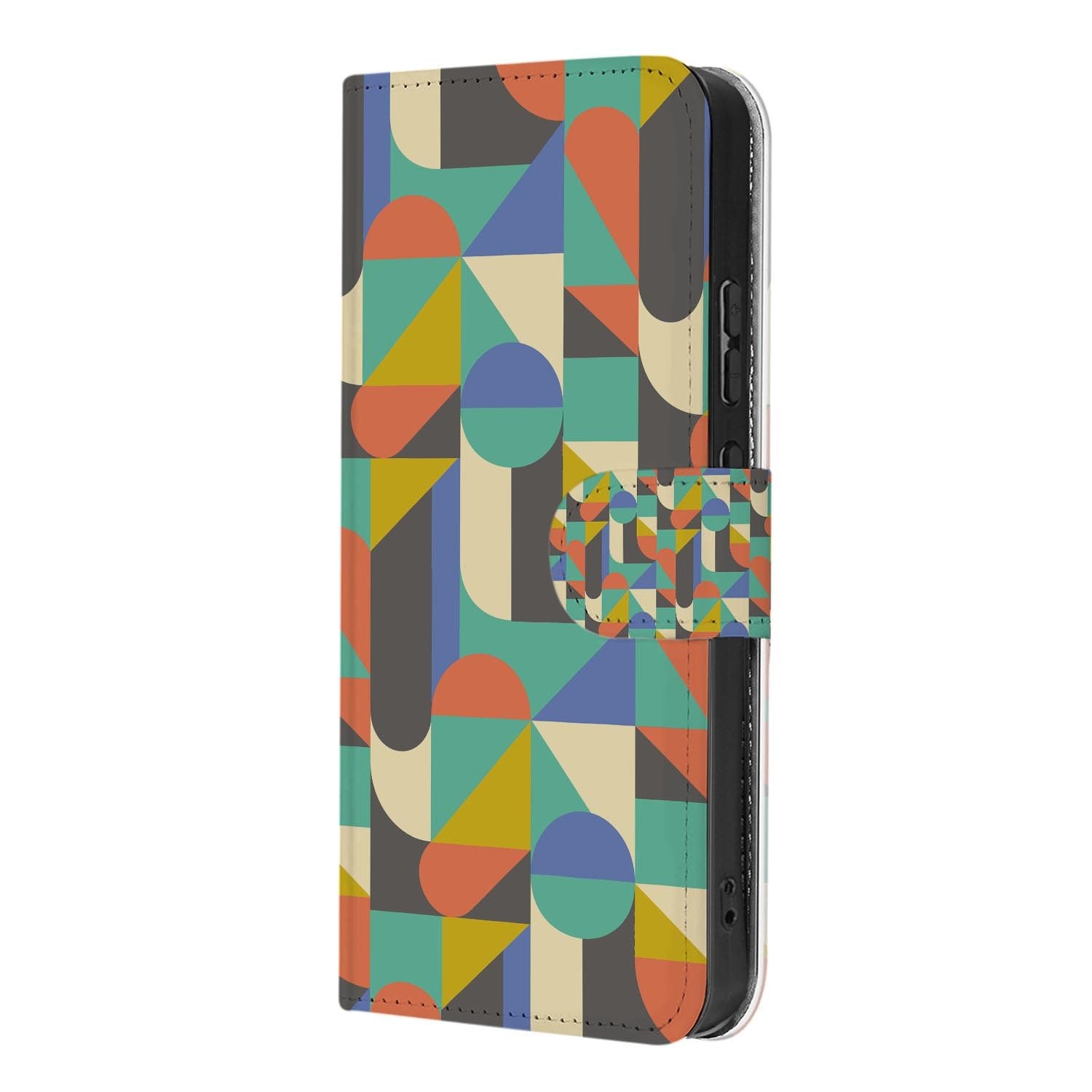 Portemonnee hoesje OPPO Reno15 Pro Funky Retro achterzijde met camera-uitsparing