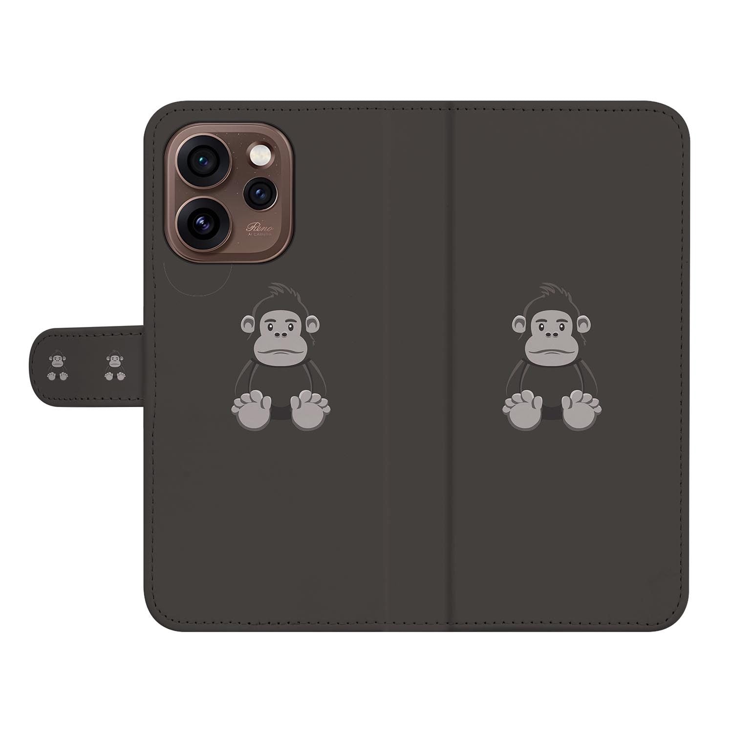 Hoesje met pasjeshouder OPPO Reno15 Pro Gorilla achterzijde met camera-uitsparing