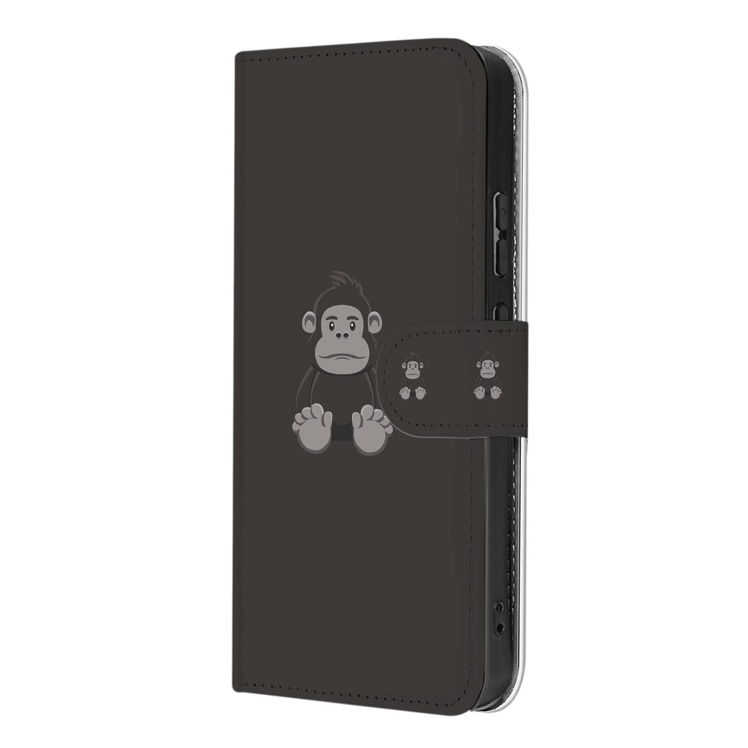 Hoesje met pasjeshouder OPPO Reno15 Pro Gorilla schuin aanzicht van de klep