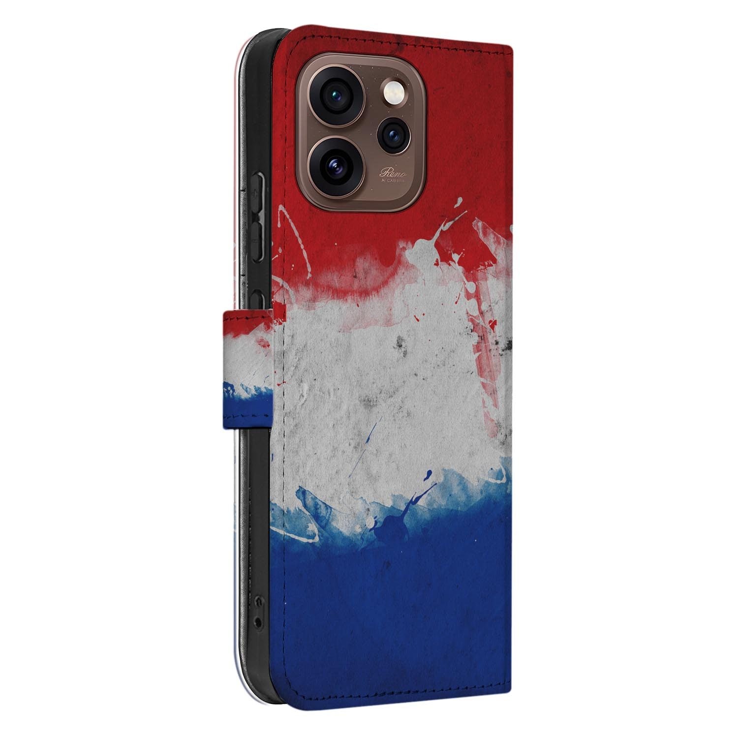 Hoesje met pasjeshouder OPPO Reno15 Pro Nederland achterzijde met camera-uitsparing