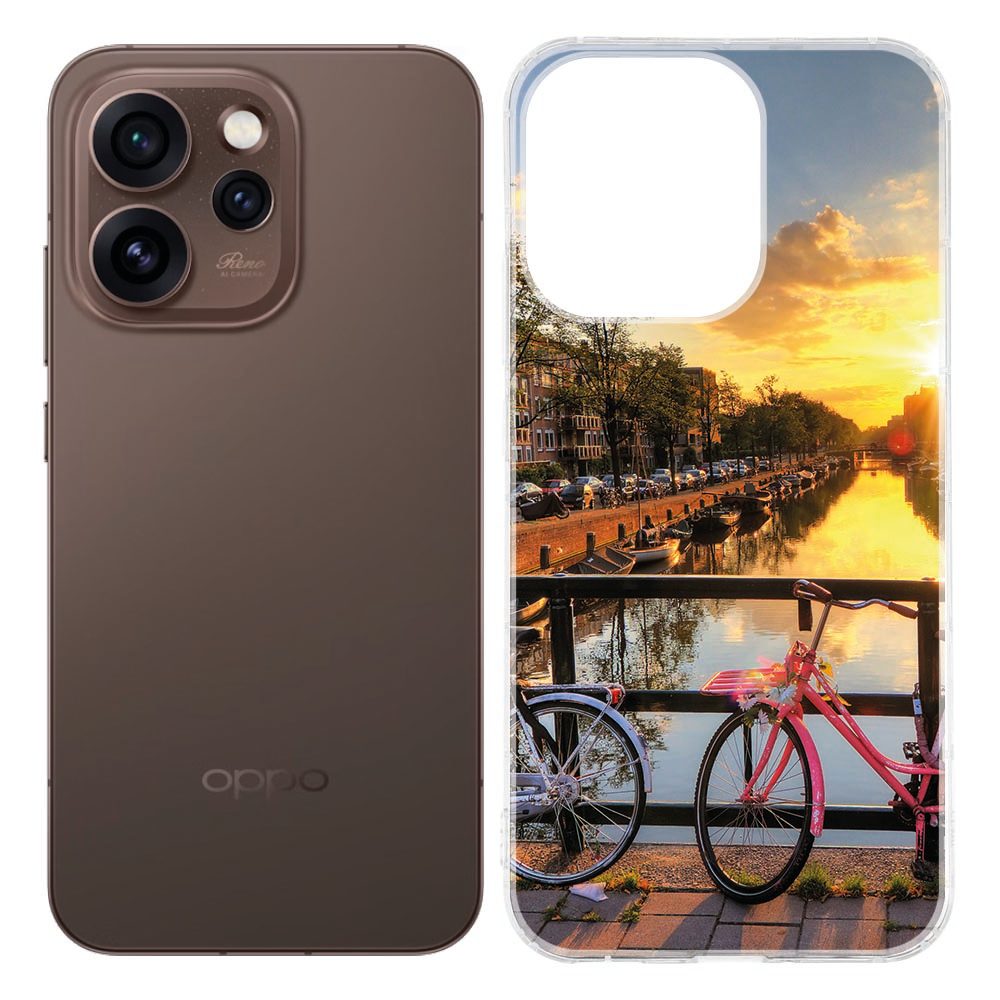 TPU Hoesje OPPO Reno15 Pro Amsterdamse Grachten