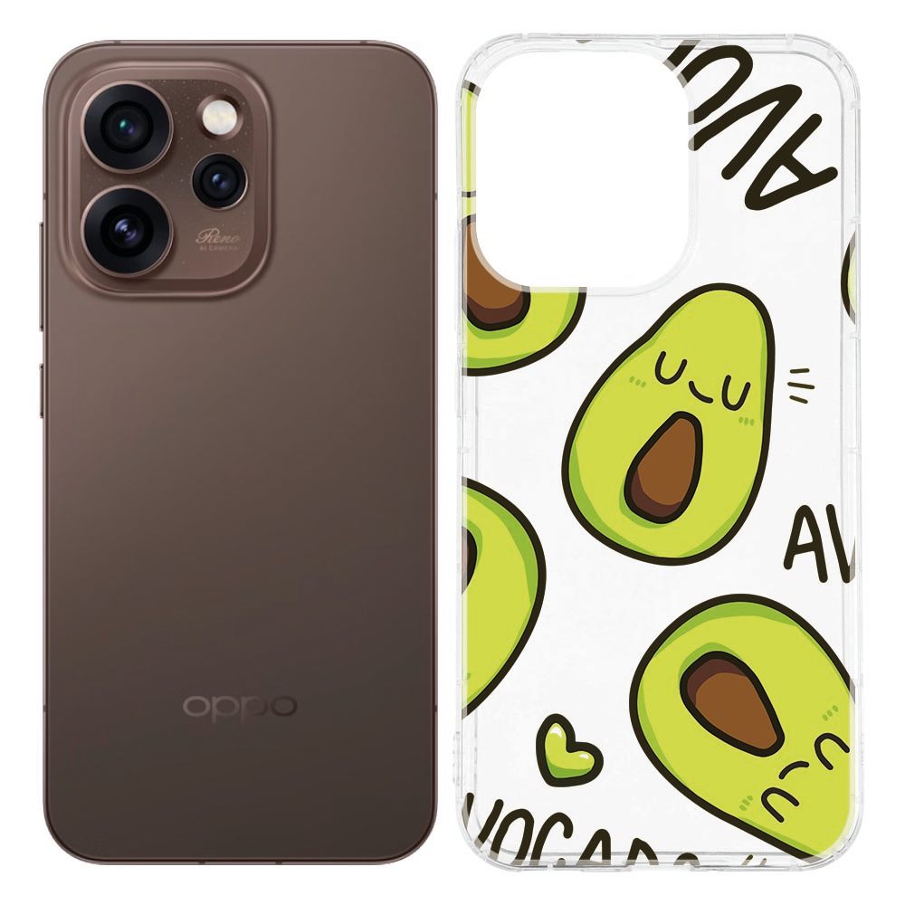 TPU Hoesje OPPO Reno15 Pro Avocado Singing
