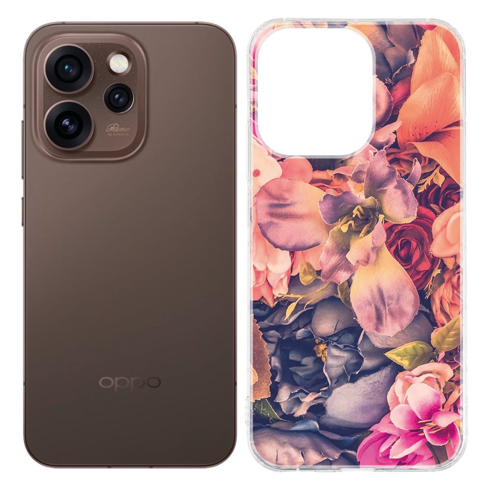 TPU Hoesje OPPO Reno15 Pro Bosje Bloemen