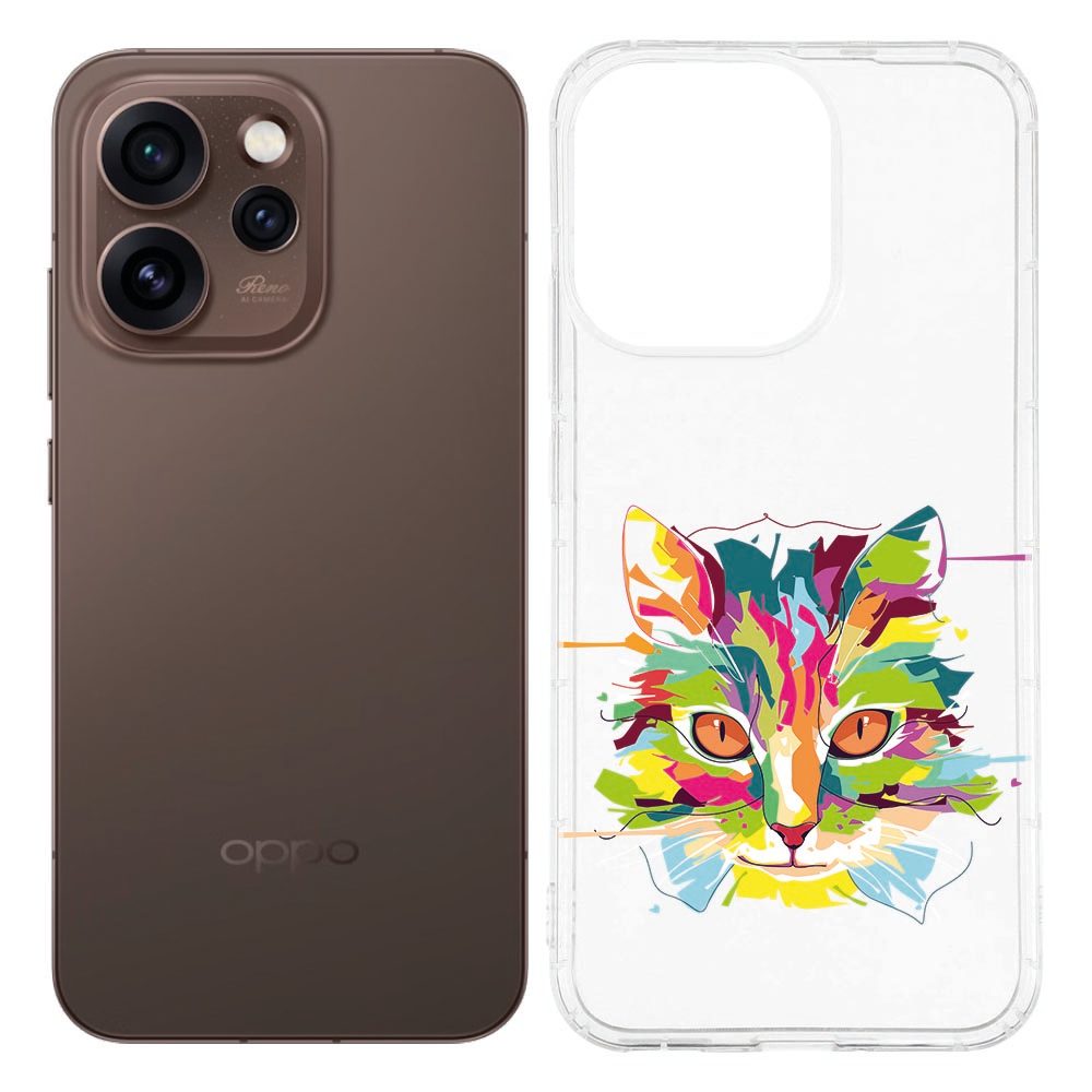 TPU Hoesje OPPO Reno15 Pro Cat Color