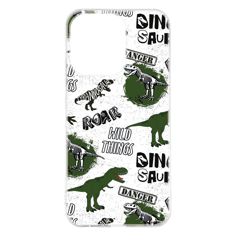 OPPO Reno15 Pro Siliconen hoesje Dinosaurus