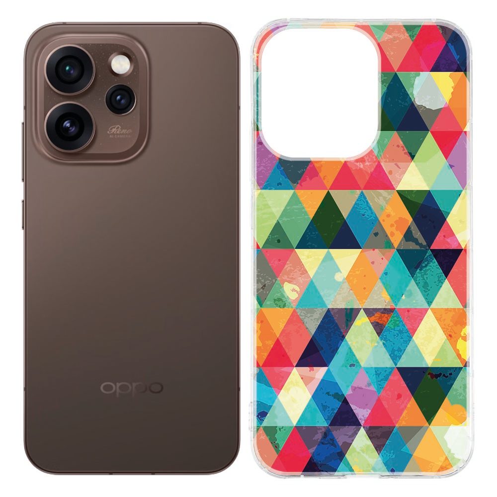 TPU Hoesje OPPO Reno15 Pro Geruit