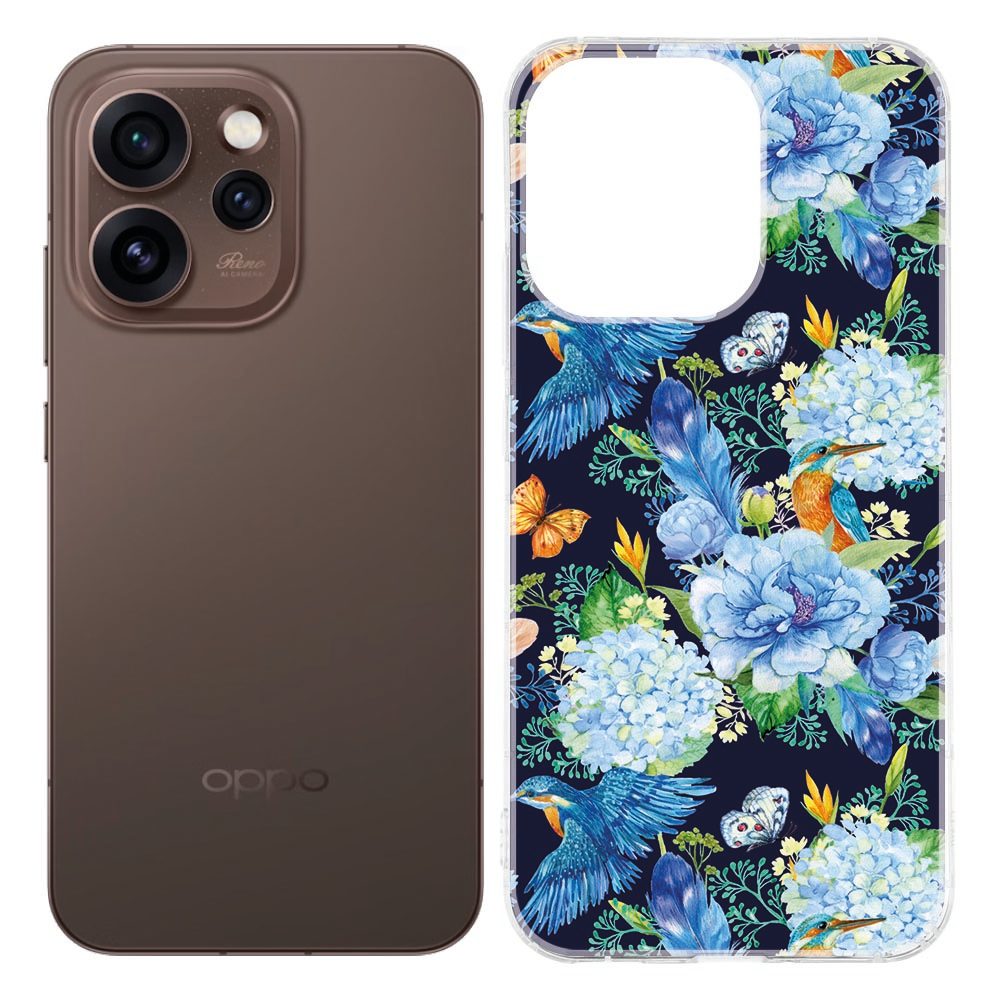 TPU Hoesje OPPO Reno15 Pro Siliconen hoesje IJsvogel