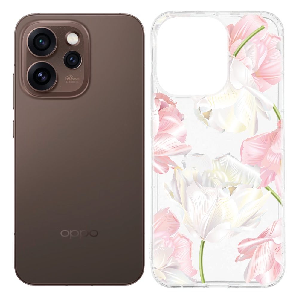 TPU Hoesje OPPO Reno15 Pro Bloemen