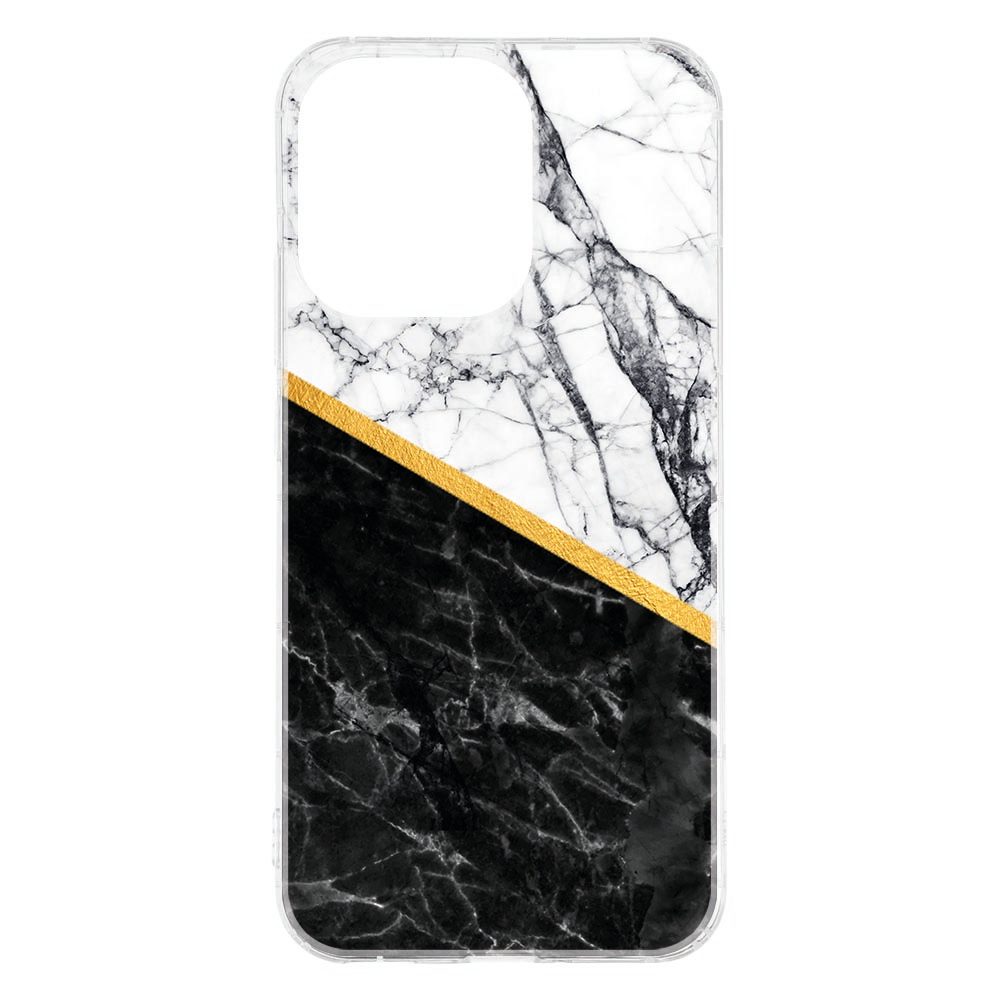 TPU Hoesje OPPO Reno15 Pro Marble White Black
