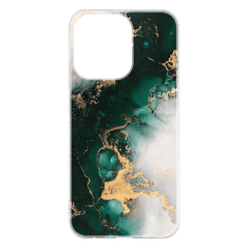Siliconen hoesje OPPO Reno15 Pro Marmer Groen