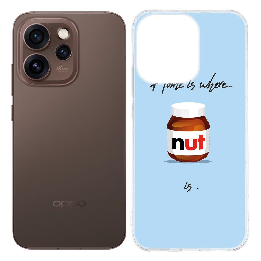 OPPO Reno15 Pro Softcase Back cover Hoesje Nut Home