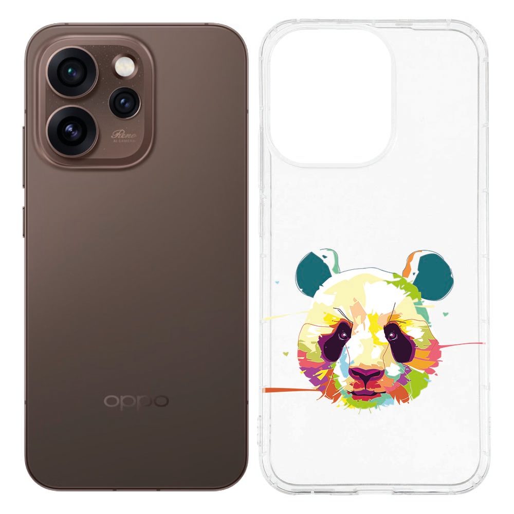 TPU Hoesje OPPO Reno15 Pro Panda Color