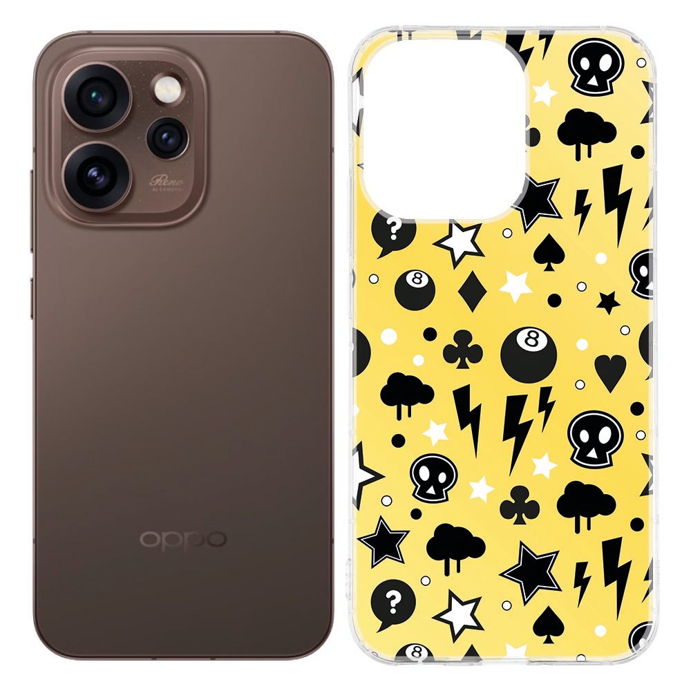TPU Hoesje OPPO Reno15 Pro Punk Yellow