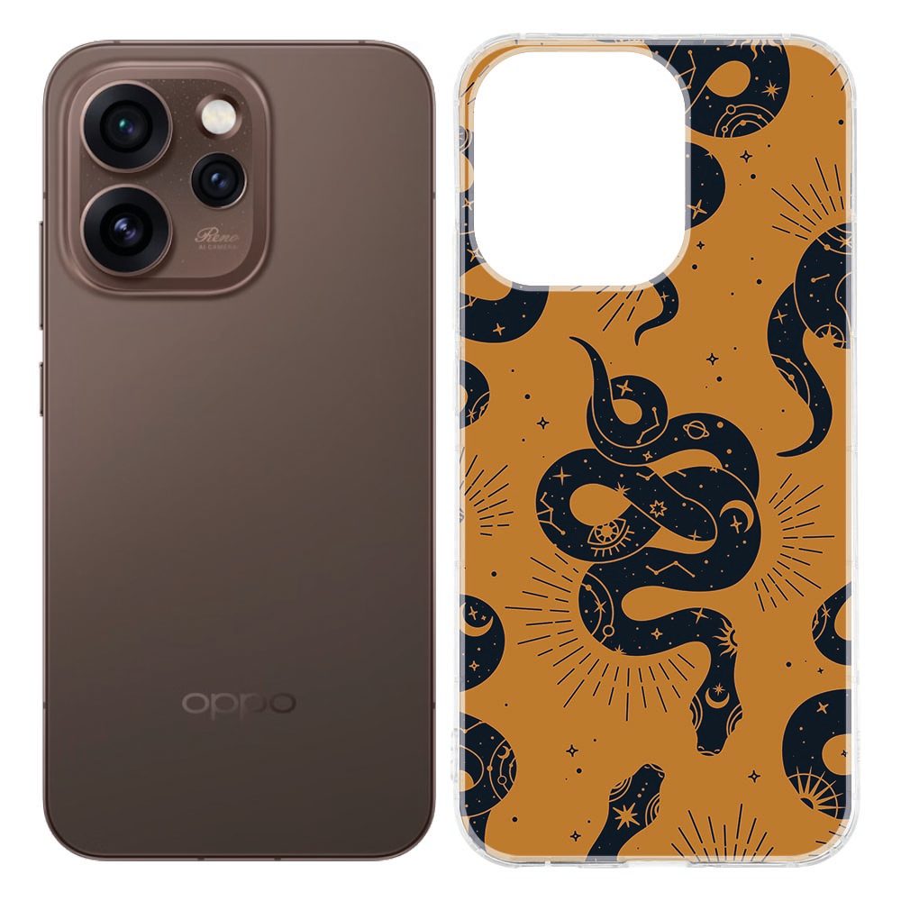 Siliconen hoesje OPPO Reno15 Pro Snakes