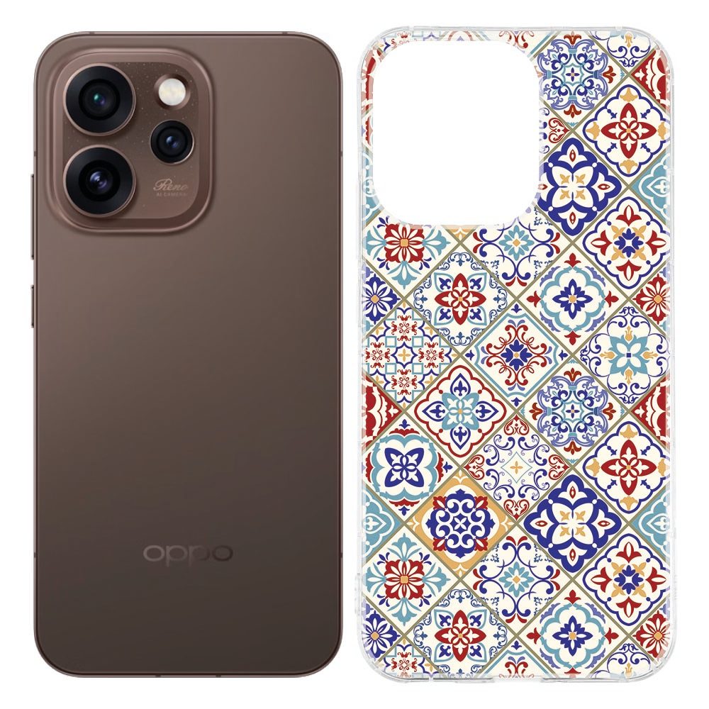 TPU Hoesje OPPO Reno15 Pro Tiles Color