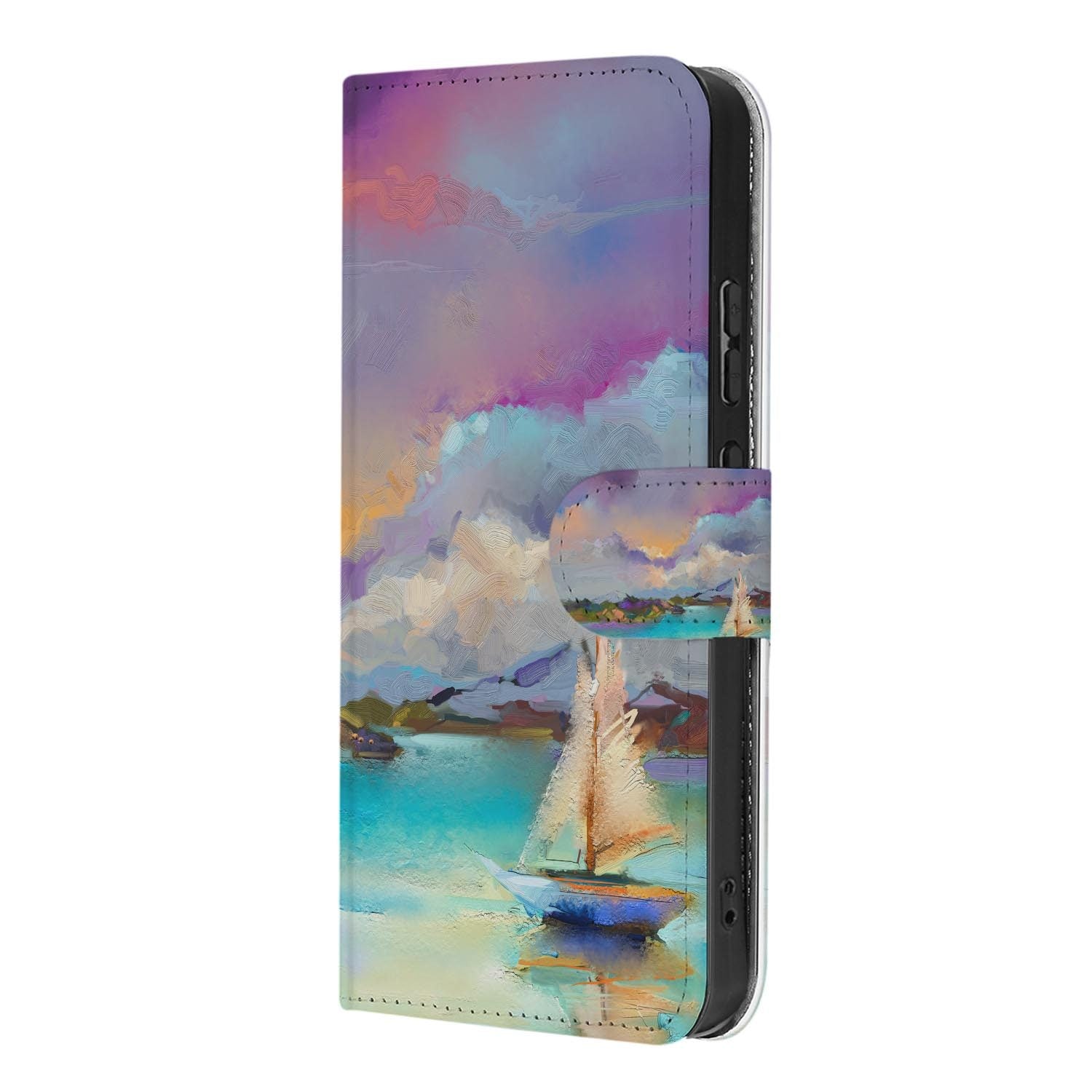 OPPO Reno15 wallet hoesje Boot – print over de volledige klep