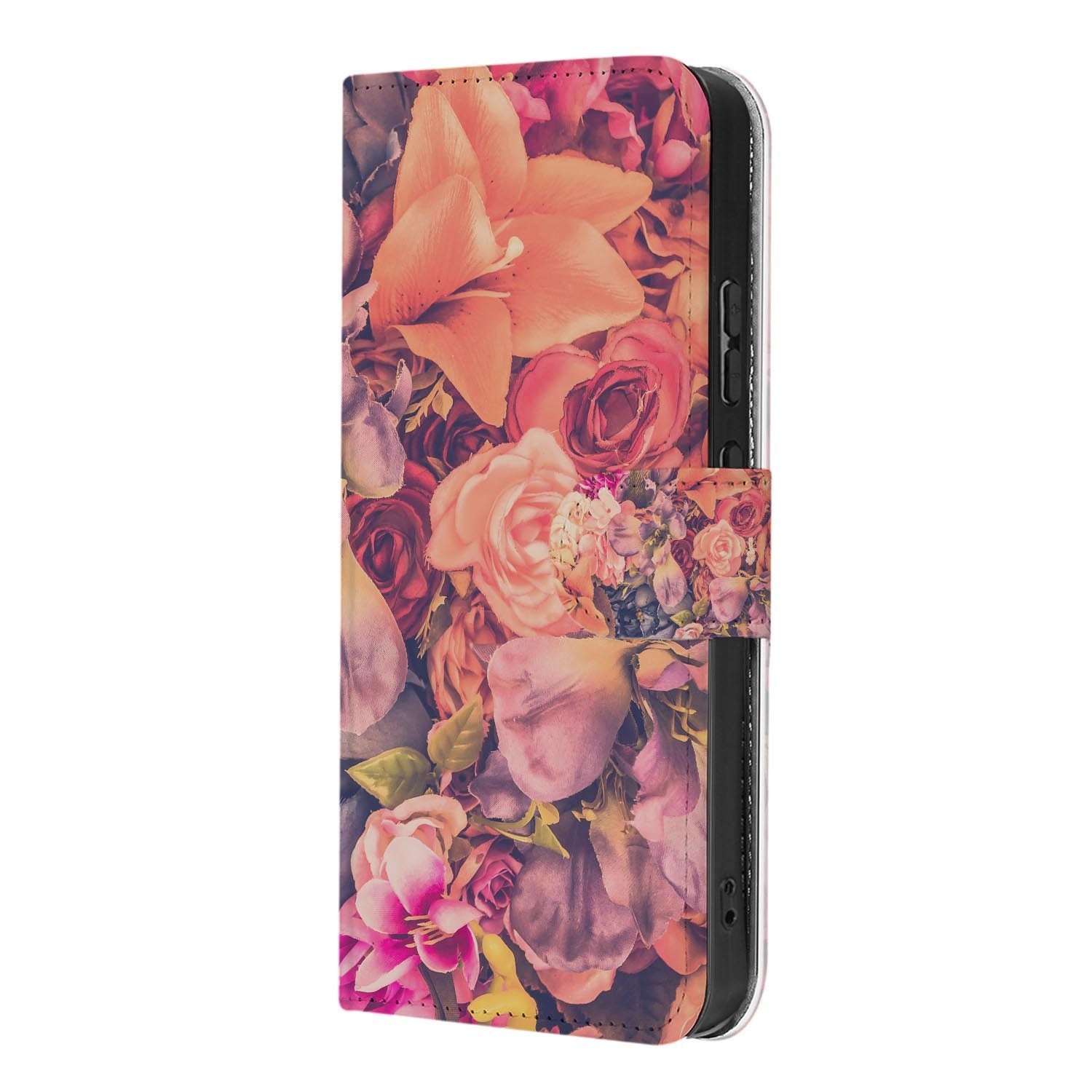 OPPO Reno15 portemonnee hoesje Bosje Bloemen – binnenzijde met TPU-houder