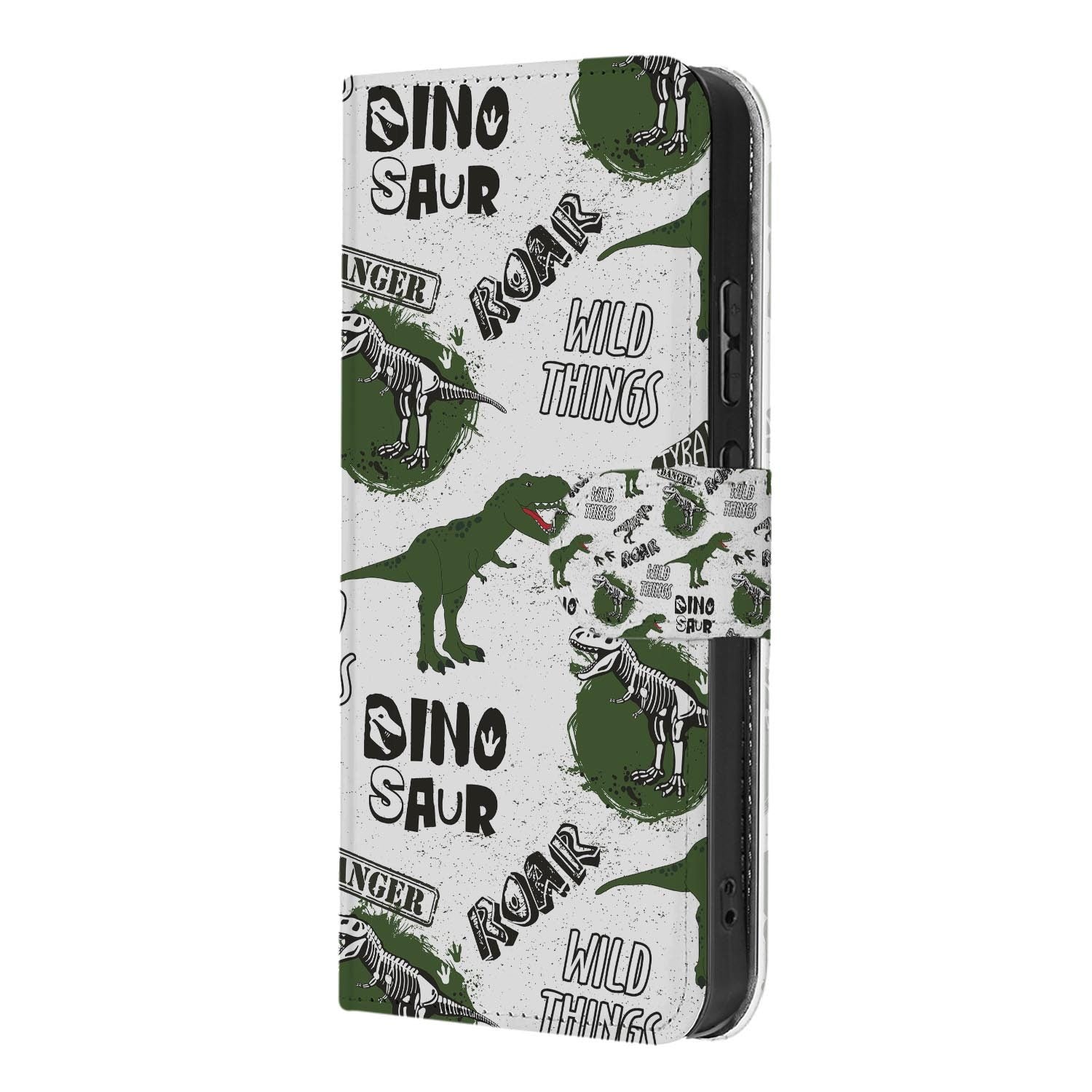 OPPO Reno15 book case hoesje Dinosaurus – hoesje in de hand