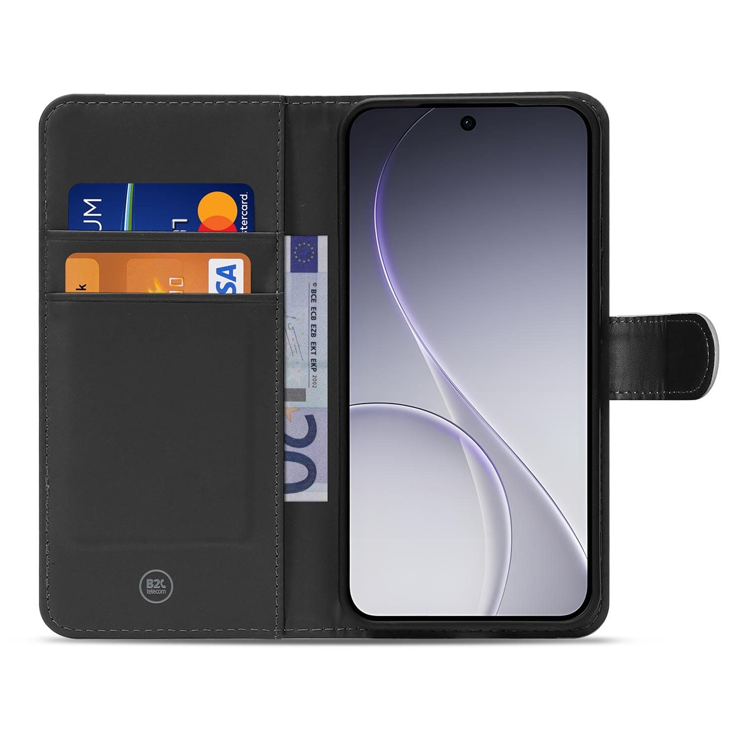 OPPO Reno15 boekhoesje Kompas – detail van de print