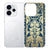 Siliconen hoesje OPPO Reno15 Beige Flowers met beige en groene bloemenprint op de rugzijde