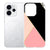 OPPO Reno15 telefoonhoesje Black Pink Shapes met abstracte vormen in zwart en roze