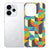 Funky Retro hoesje voor OPPO Reno15 met golvend meerkleurig patroon