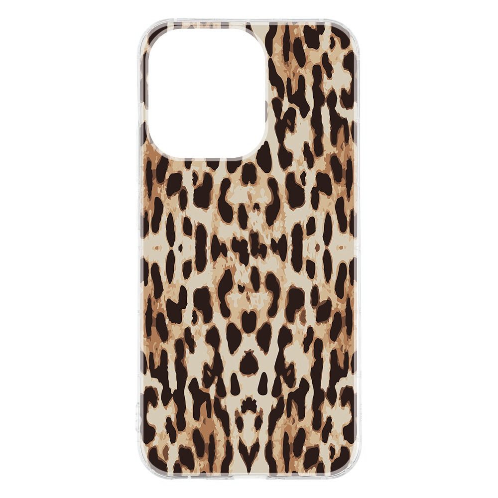 OPPO Reno15 met Leopard hoesje, uitsparing rond de drievoudige camera