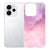 Pink Purple Paint siliconen hoesje voor OPPO Reno15 met roze en paarse verfvegen
