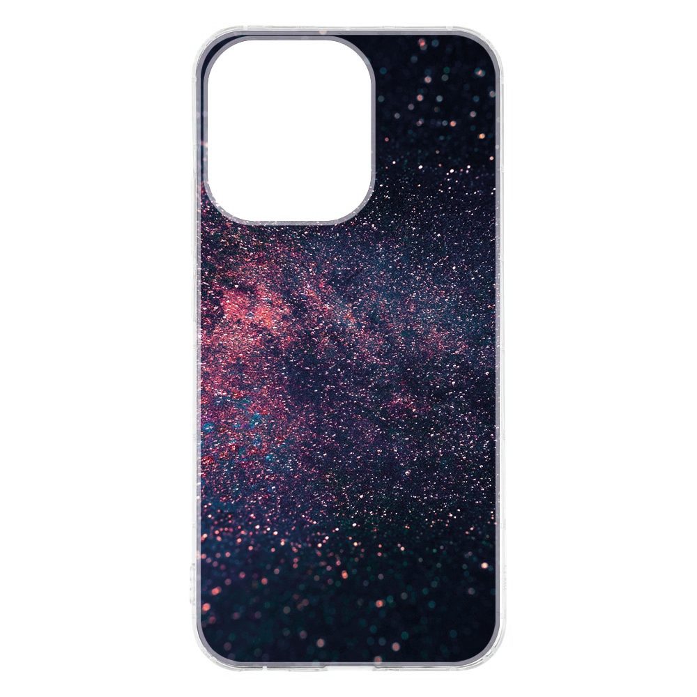 Stars hoesje aangebracht op een OPPO Reno15, randen rond het scherm zichtbaar