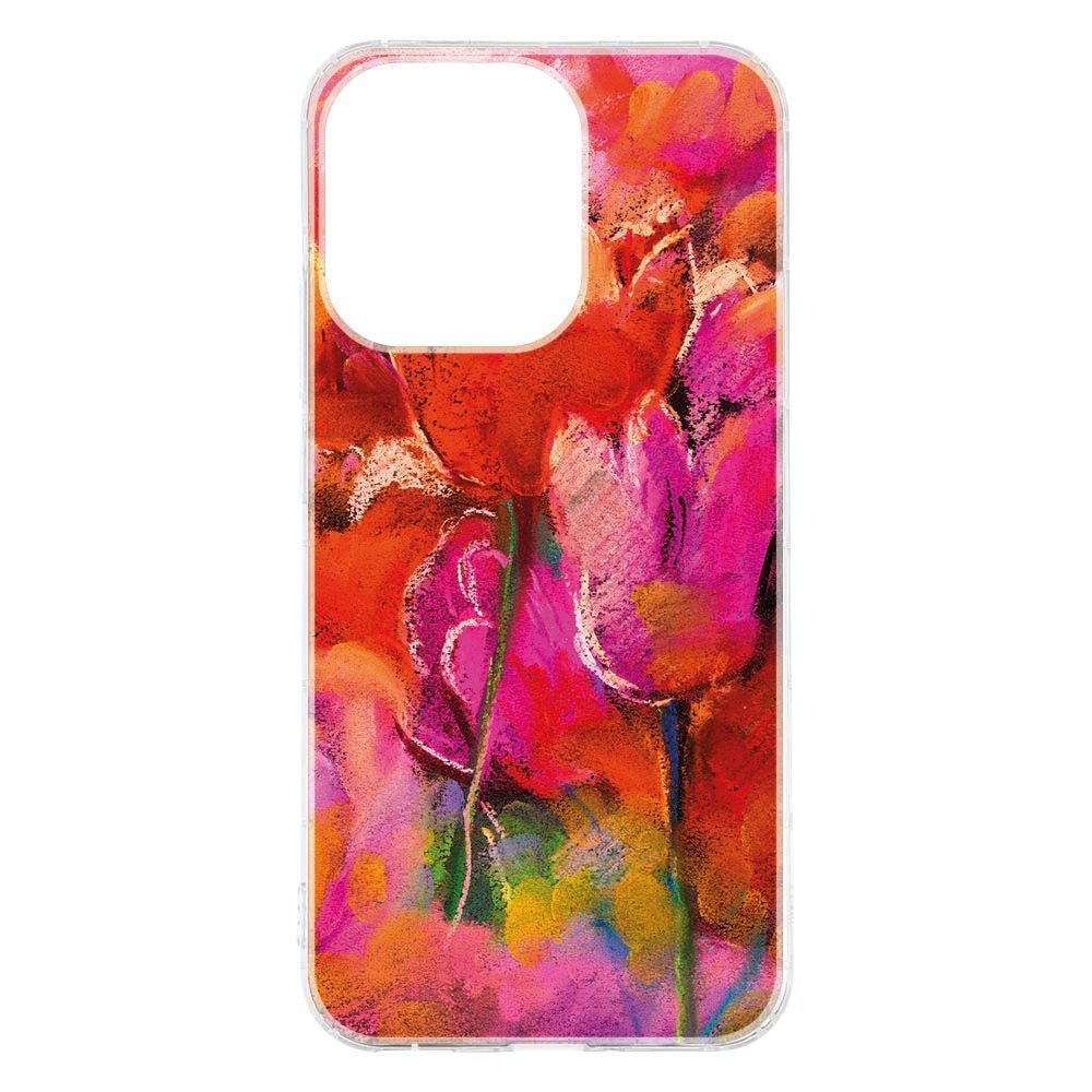 Tulips hoesje om de OPPO Reno15 met zicht op de camera-uitsparing