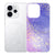 Paarse aquarelprint op de rug van het OPPO Reno15 TPU hoesje Watercolor Paars