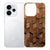 Wooden Cubes hoesje voor de OPPO Reno15 met houten blokjes in bruintinten