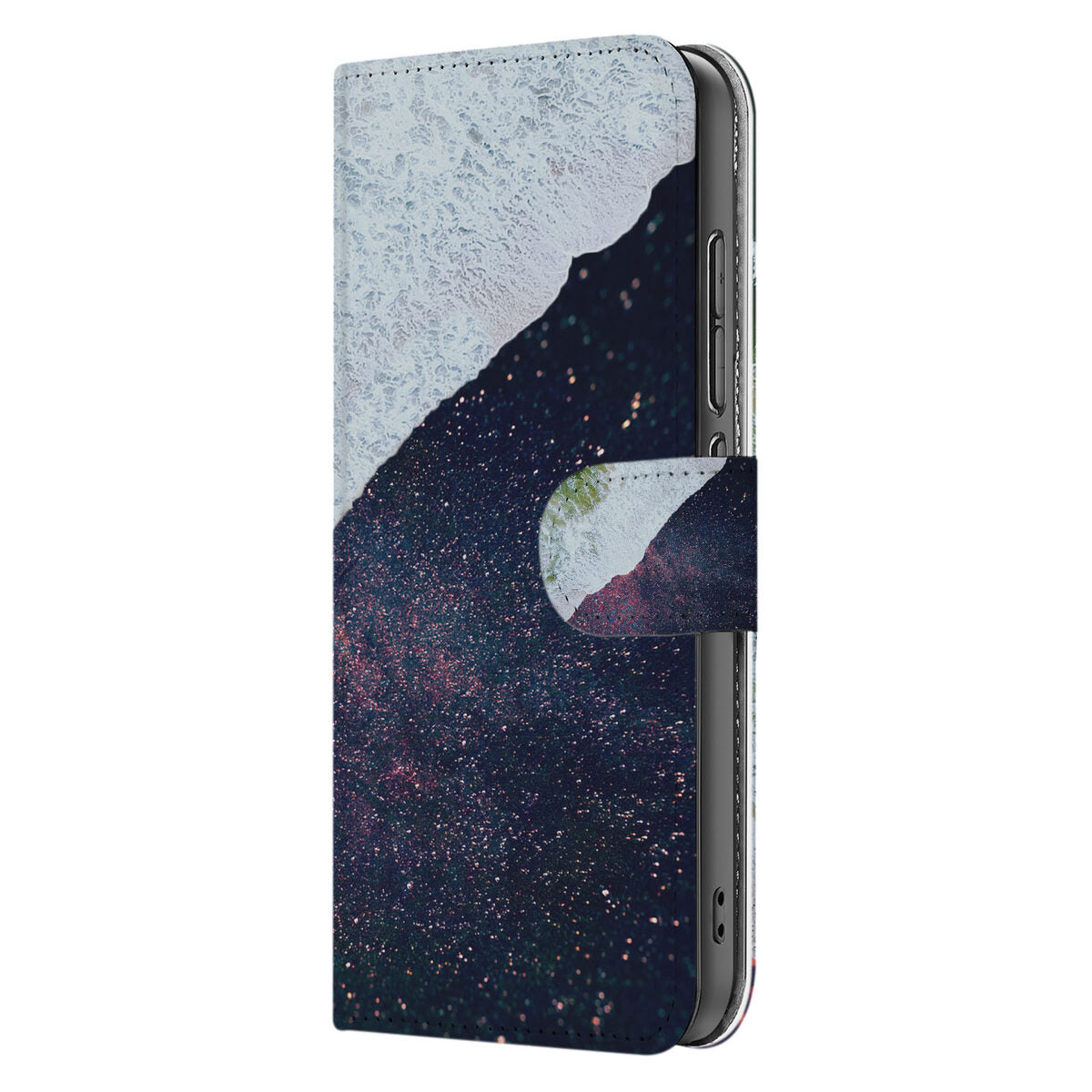 OPPO Reno 13 Pro Book Case Sea in Space hoesje design Sea in Space aanzicht