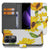 OPPO Reno 13 Pro Book Case ‘Zonnebloemen’ hoesje boek stijlvol zonnebloemen aanzicht