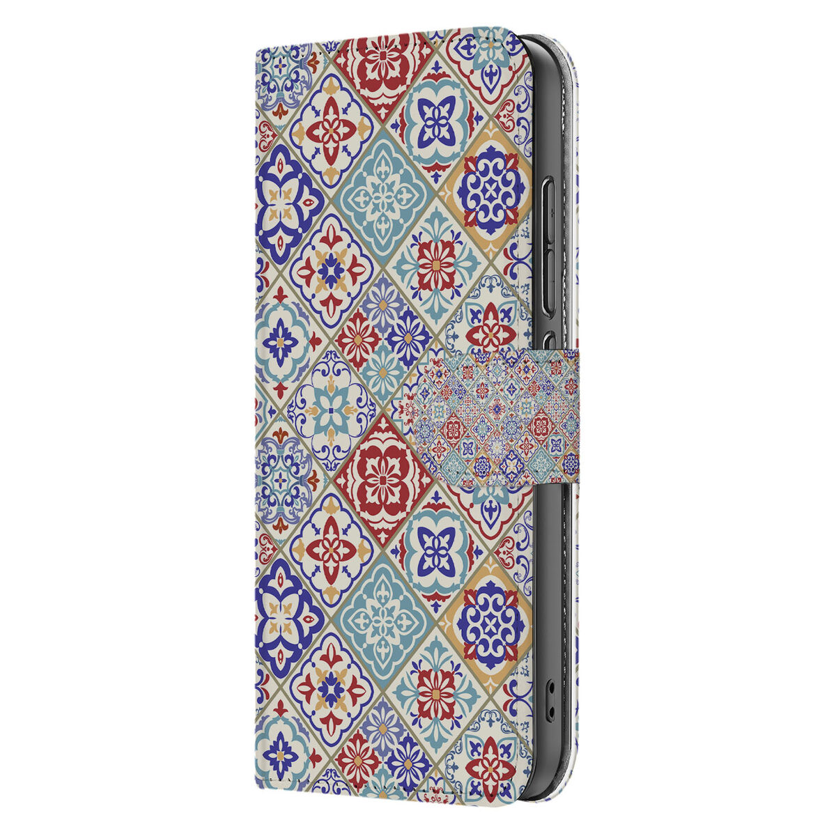 OPPO Reno 13 Pro Bookcase Tiles Color design Tiles Color aanzicht