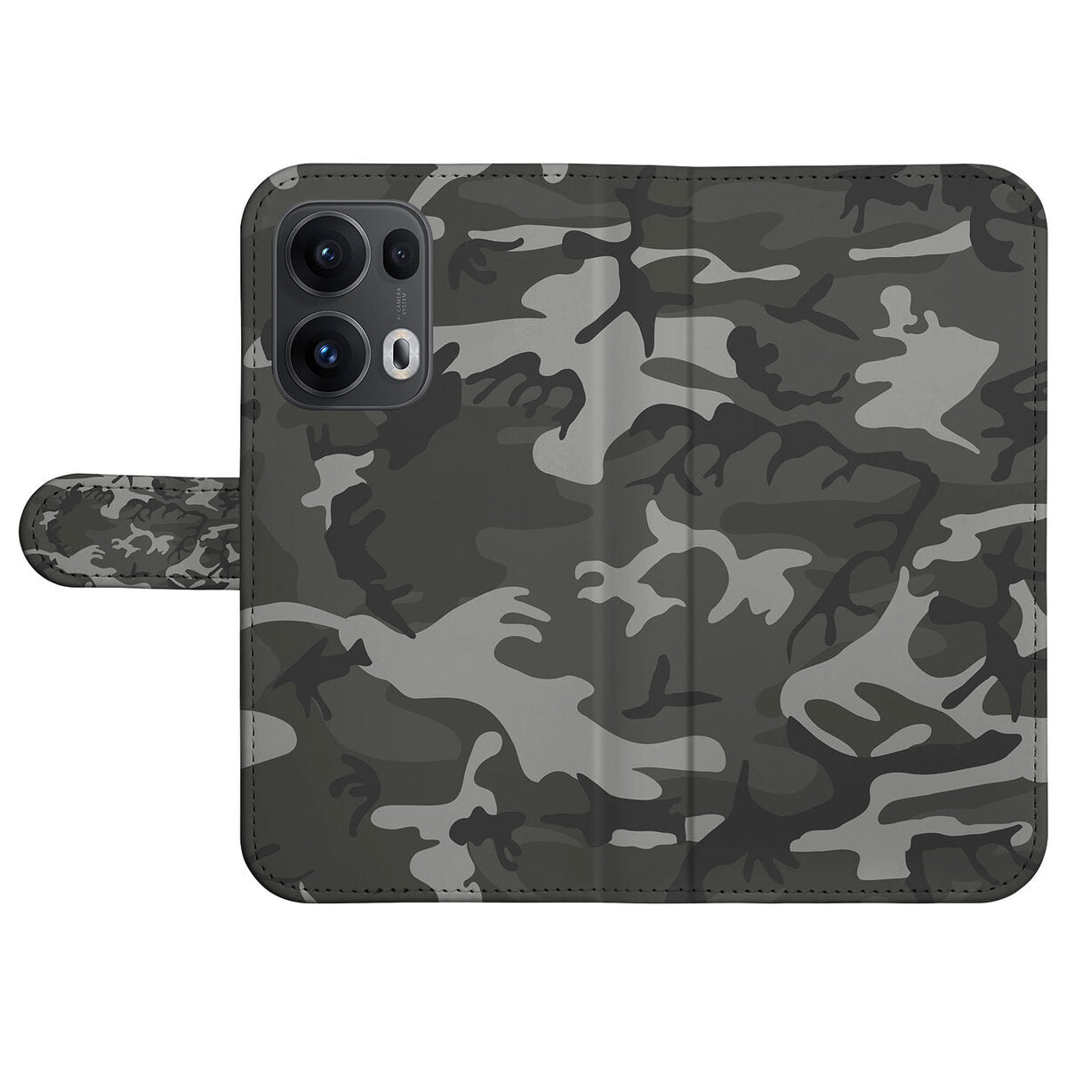 OPPO Reno 13 Pro Telefoon Hoesje Army Light camouflage design front