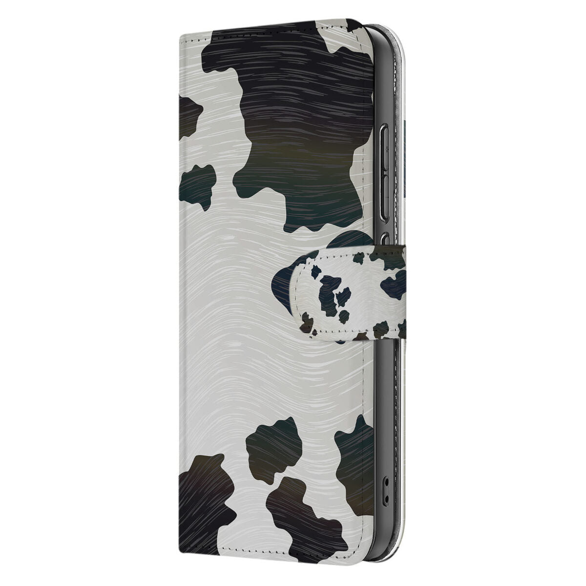 OPPO Reno 13 Pro Telefoonhoesje met Pasjes Koeienvlekken design voorkant