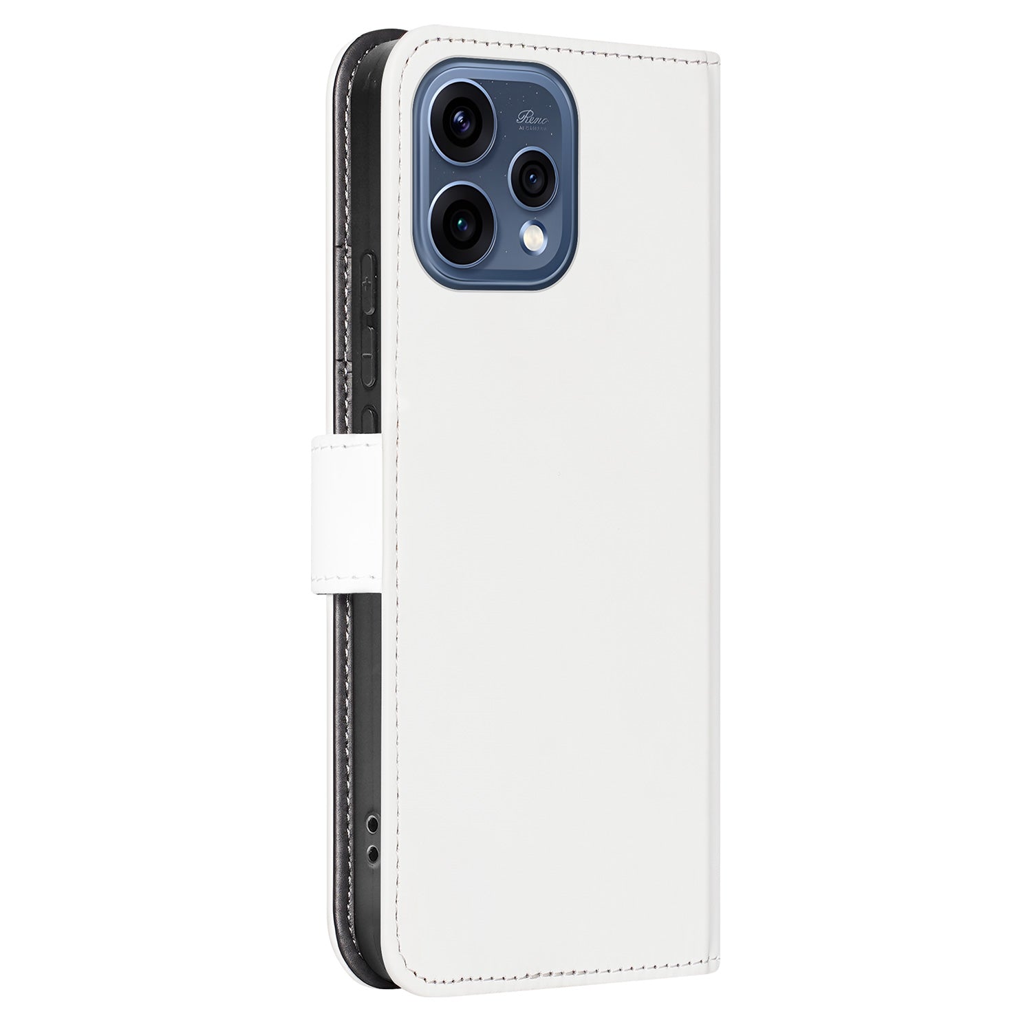 OPPO Reno 15 Bookcase Hoesje Wit met Pashouder