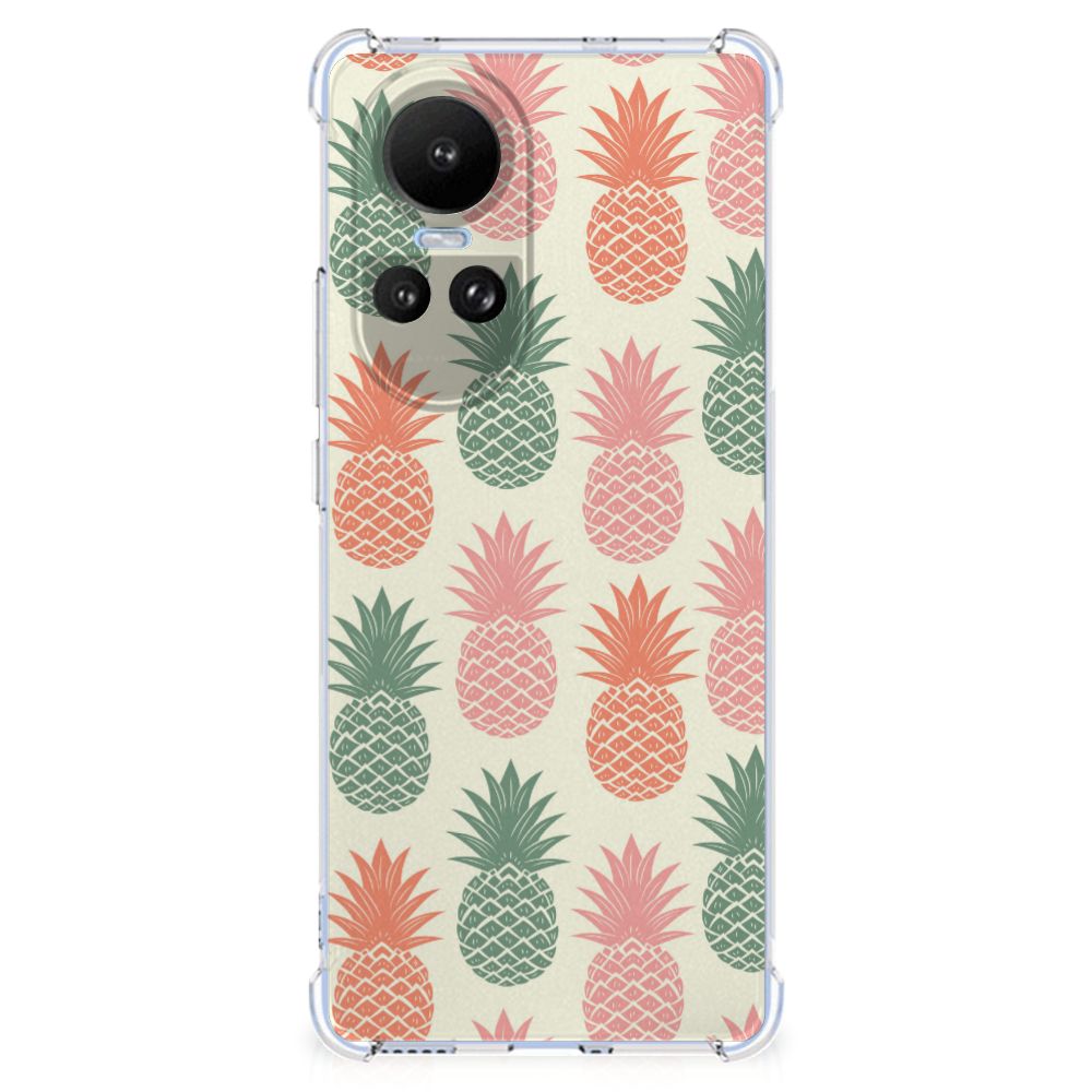 OPPO Reno10 | 10 Pro Beschermhoes Ananas achterkant