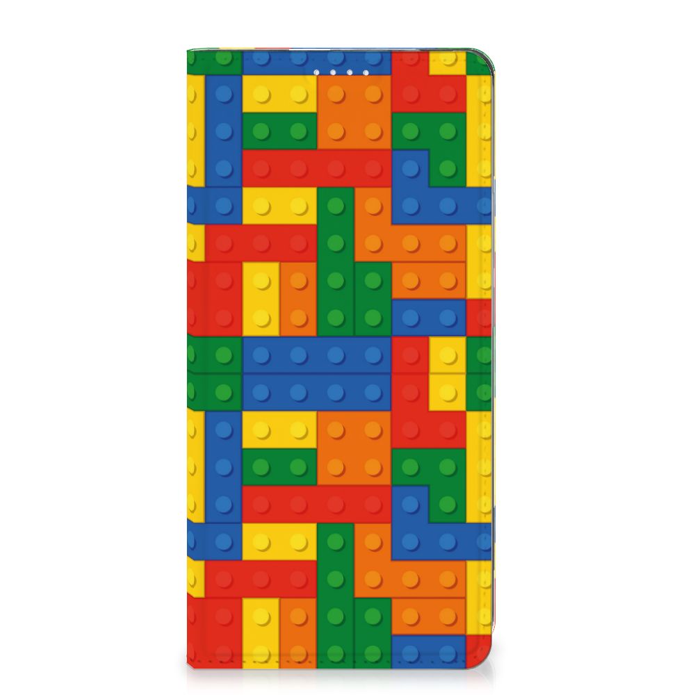OPPO Reno10 | 10 Pro hoesje met magneet blokken Lego design voorkant