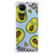 OPPO Reno10 | 10 Pro Stevig Bumper Hoesje Avocado Singing design voorkant