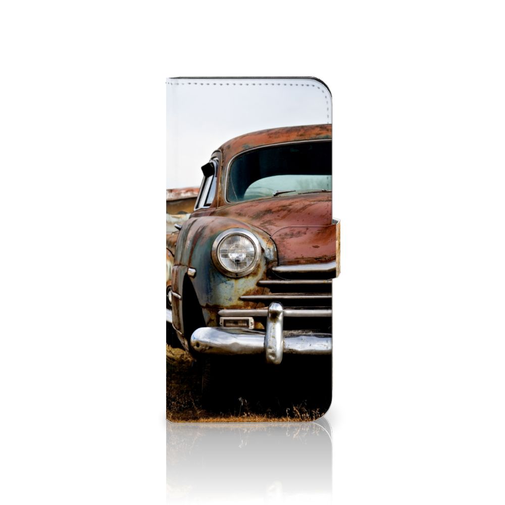 OPPO Reno10 | 10 Pro Telefoonhoesje met foto Vintage Auto vintage auto design voorkant
