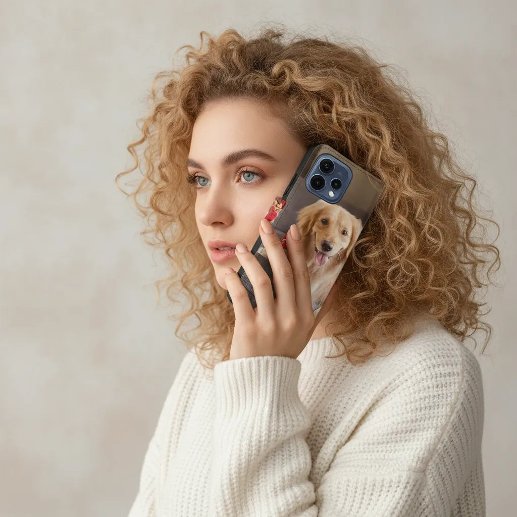 OPPO Reno15 Bookcase Hoesje Maken met Eigen Foto B2ctelecom