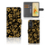 OPPO Reno8 T 4G Hoesje Gouden Bloemen design voorkant zijkant binnenkant