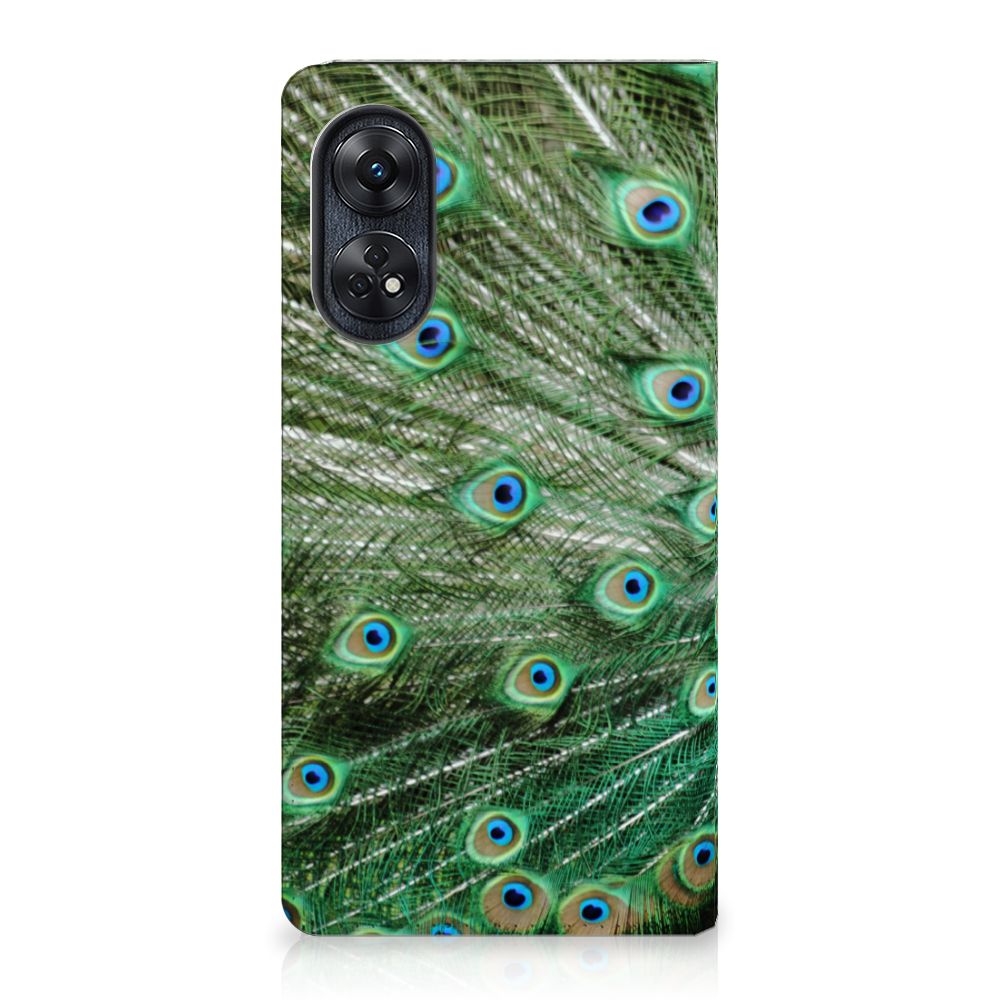 OPPO Reno8 T 4G Hoesje maken Pauw design pauw aanzicht