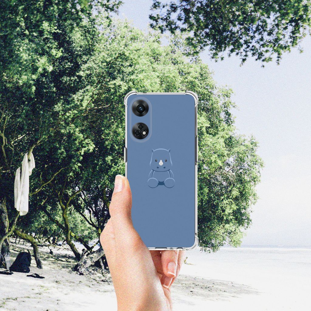 OPPO Reno8 T 4G Stevig Bumper Hoesje Baby Rhino B2C Telecom