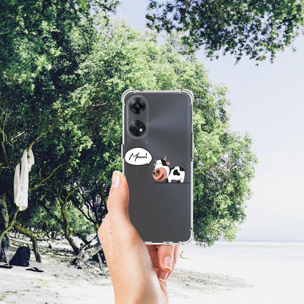 OPPO Reno8 T 4G Stevig Bumper Hoesje Cow B2C Telecom