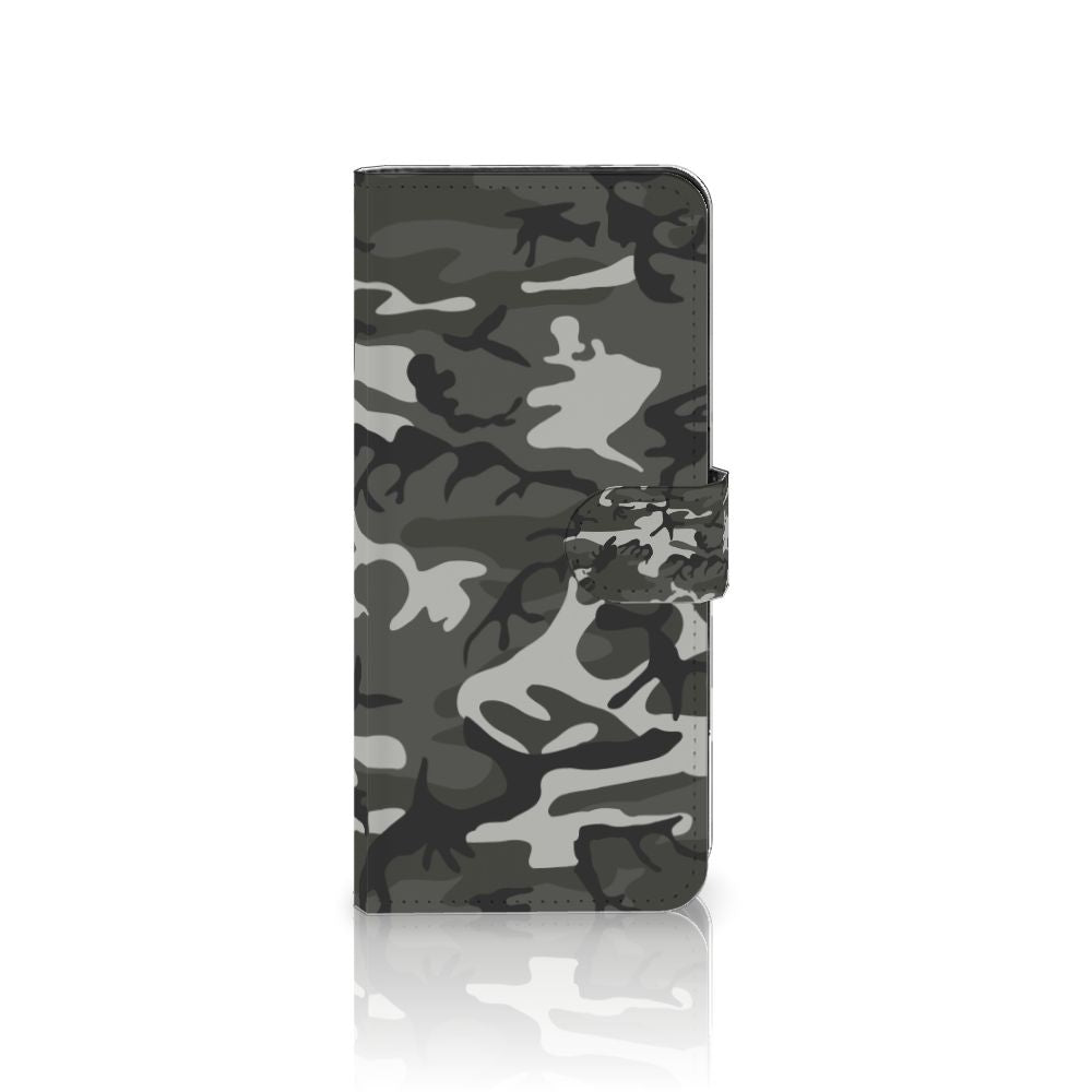 OPPO Reno8 T 4G Telefoon Hoesje Army Light met camouflageprint voor stoere uitstraling en duurzame bescherming.