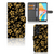 OPPO Reno8 T 5G Hoesje Gouden Bloemen hoesje bloemen goud voorkant achterkant binnenzijde